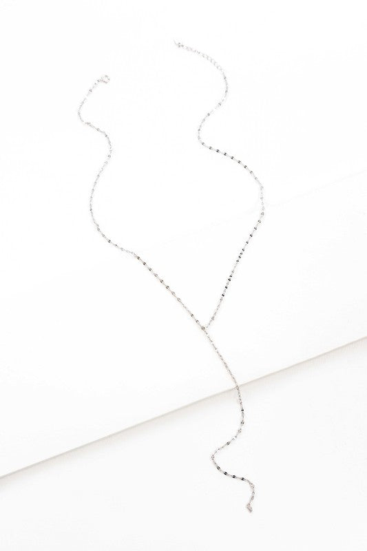 Chain Lariat Necklace - lolaluxeshop
