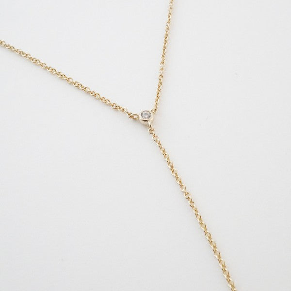 Crystal Lariat Necklace - lolaluxeshop
