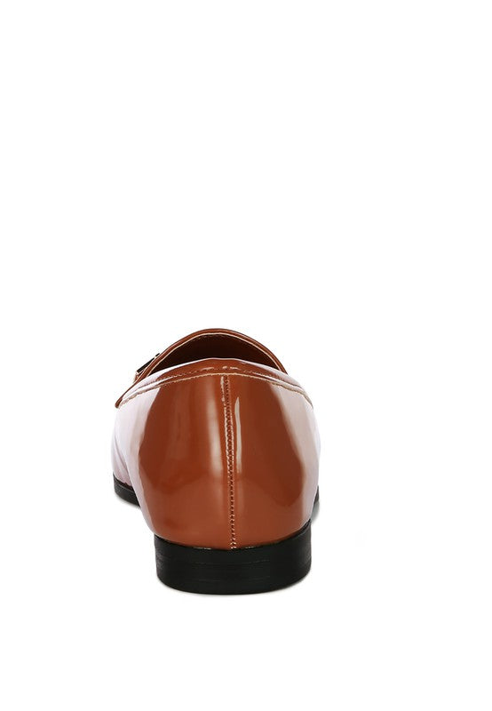 Jolan Faux Leather Semi Casual Loafers - lolaluxeshop