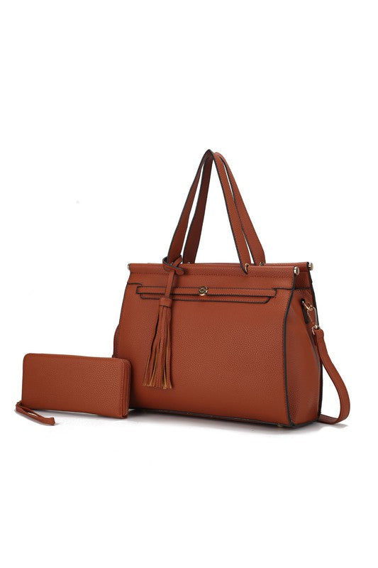 MKF Collection Shelby Satchel with Wallet by Mia K - lolaluxeshop