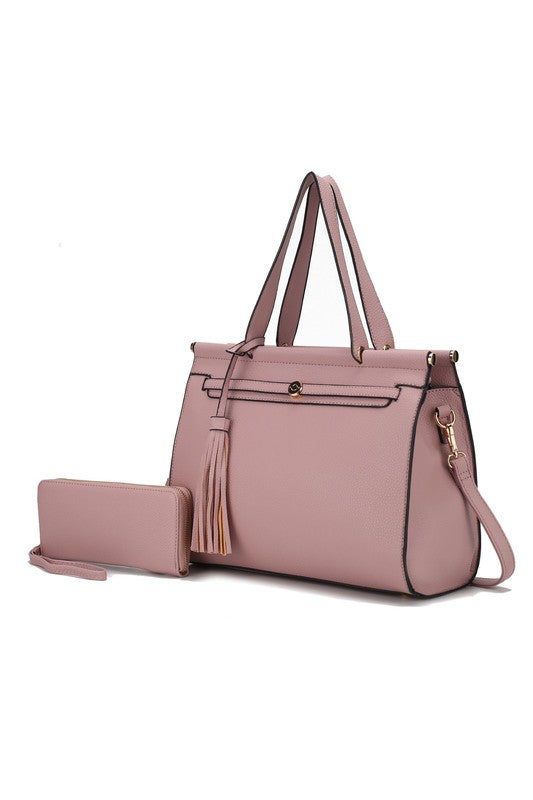 MKF Collection Shelby Satchel with Wallet by Mia K - lolaluxeshop