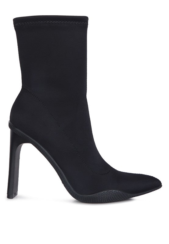 Tokens Pointed Heel Ankle Boots - lolaluxeshop