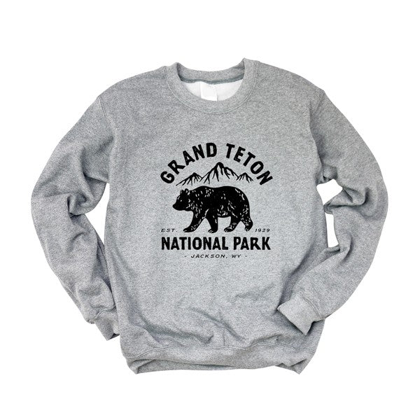 Vintage Grand Teton National Park Sweatshirt