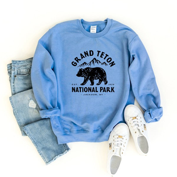 Vintage Grand Teton National Park Sweatshirt