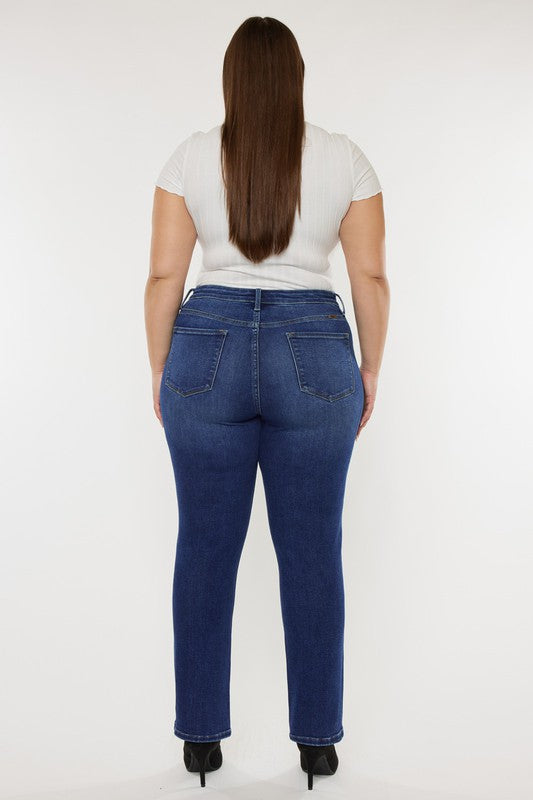 Plus Open Pack Slim Straight Jeans - lolaluxeshop