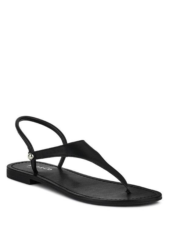 MADELINE Flat Thong Sandals - lolaluxeshop