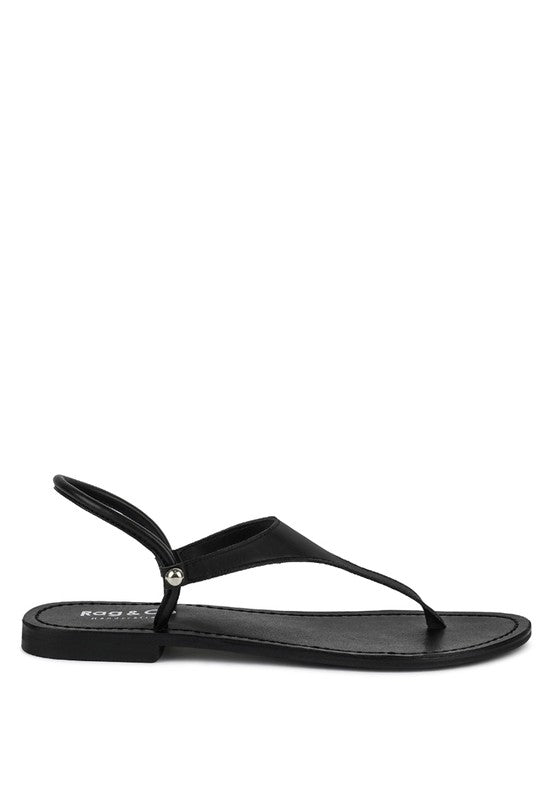 MADELINE Flat Thong Sandals - lolaluxeshop