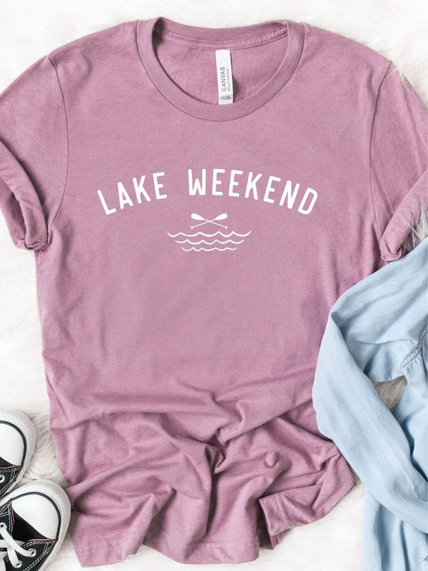Lake Weekend Graphic Tee - lolaluxeshop