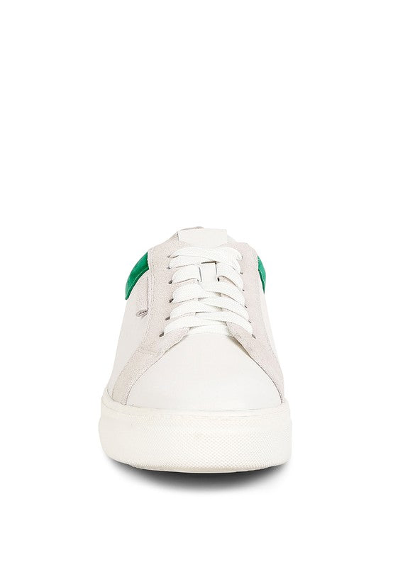 Endler Color Block Leather Sneakers - lolaluxeshop