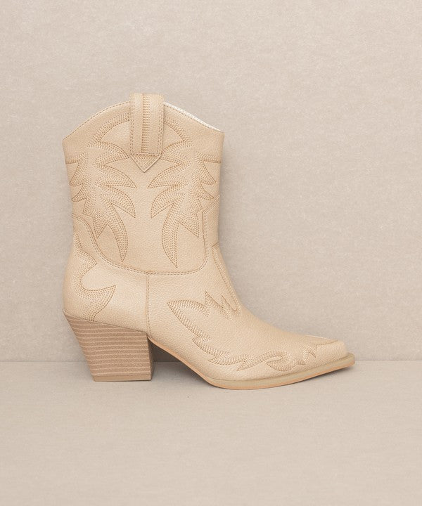 OASIS SOCIETY Nantes - Embroidered Cowboy Boots - lolaluxeshop