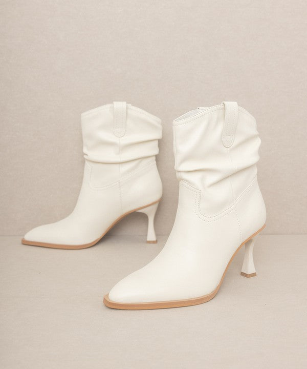 OASIS SOCIETY Riga - Western Inspired Slouch Boots - lolaluxeshop