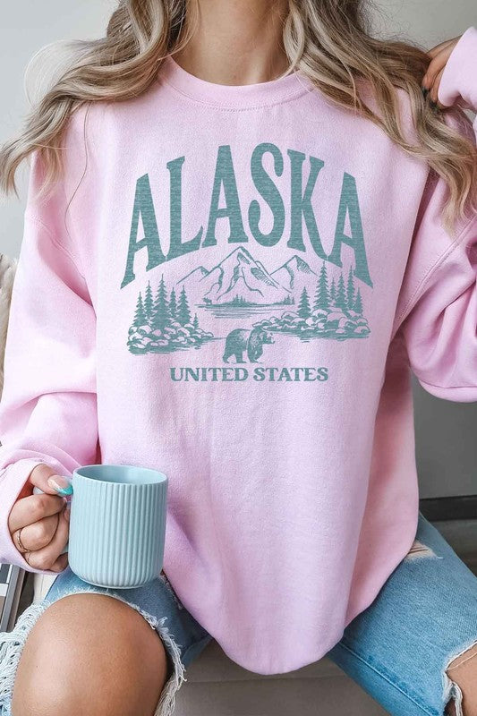 ALASKA USA OVERSIZED SWEATSHIRT