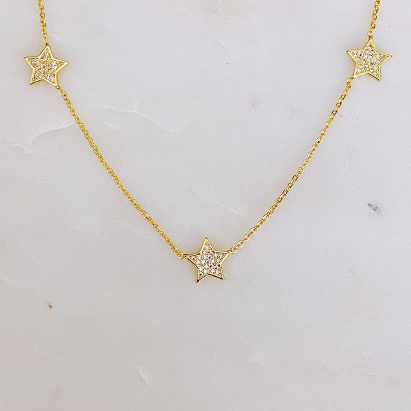 Stars In Greek Island Necklace - lolaluxeshop