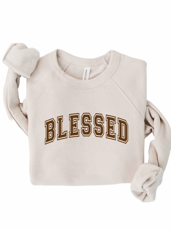 Blessed Graphic Bella Canvas Premium Sweatshirt - lolaluxeshop
