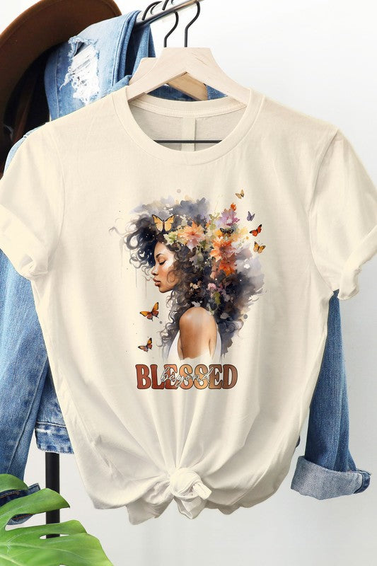Beyond Blessed, Black History Month Graphic Tee - lolaluxeshop