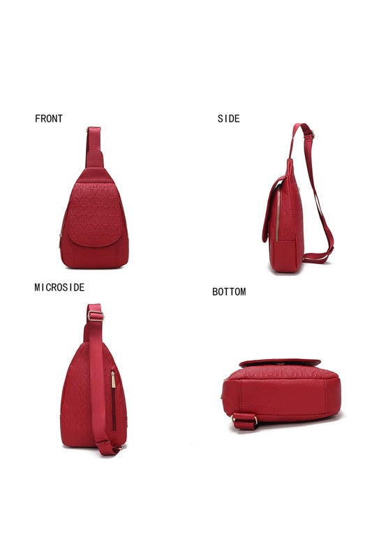MKF Collection Cleisy Sling Bag by Mia K - lolaluxeshop