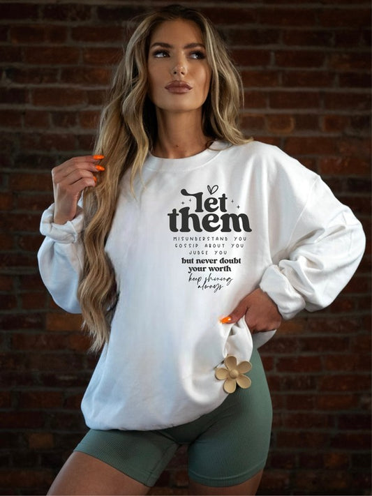 Let Them Bella Premium Sweatshirt - lolaluxeshop