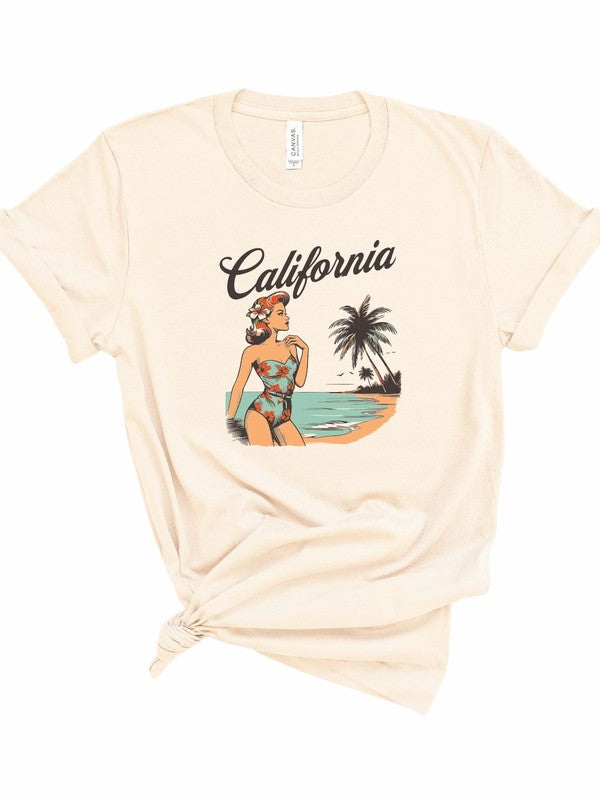 Retro California Graphic Tee - lolaluxeshop