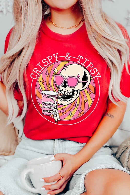 Crispy&Tipsy Graphic T Shirts - lolaluxeshop