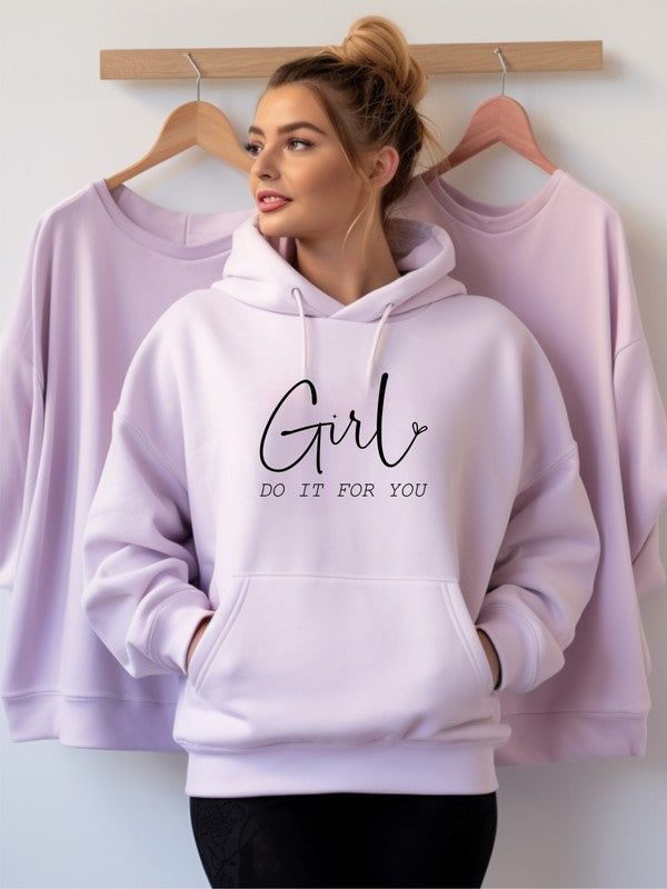 Girl Do It For You Softest Ever Graphic Hoodie - lolaluxeshop