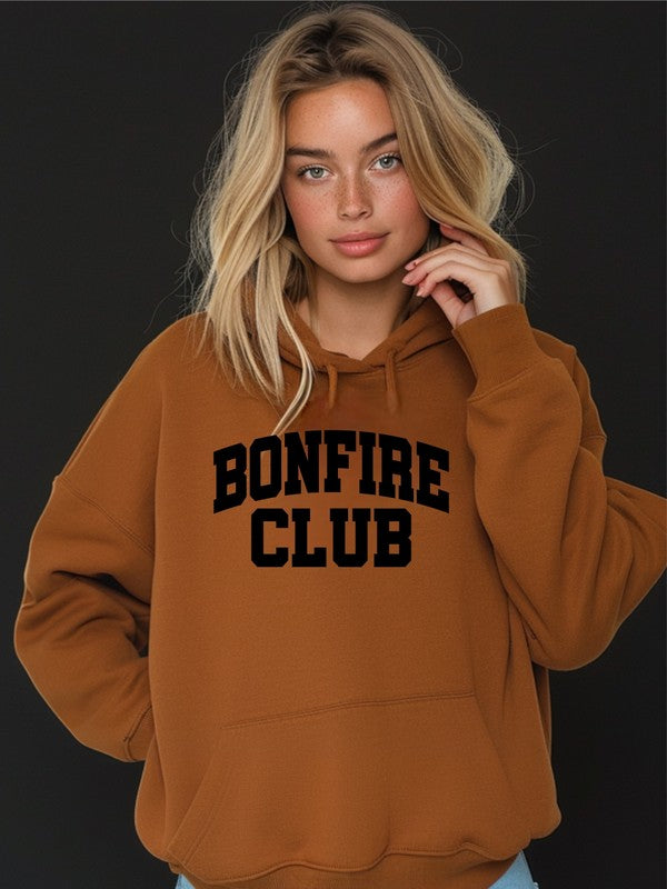 Bonfire Club Graphic Hoodie Sweatshirt - lolaluxeshop