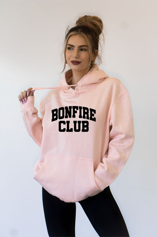 Bonfire Club Graphic Hoodie Sweatshirt - lolaluxeshop