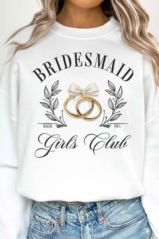 BRIDESMAID GIRLS CLUB OVERSIZED SWEATSHIRT