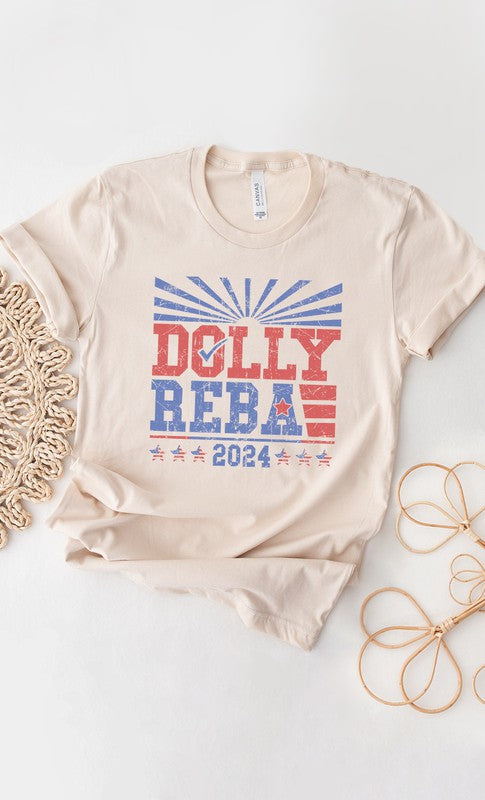 Dolly and Reba 2024 Western Graphic Tee - lolaluxeshop