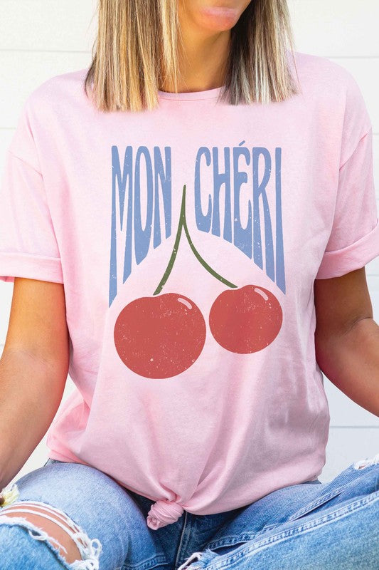MON CHERI Graphic T-Shirt - lolaluxeshop