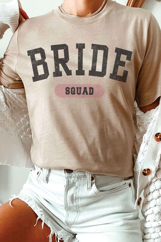 BRIDE SQUAD Graphic T-Shirt - lolaluxeshop