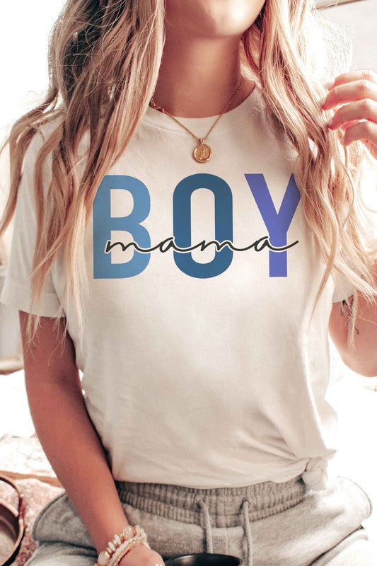 BOY MAMA Graphic T-Shirt - lolaluxeshop