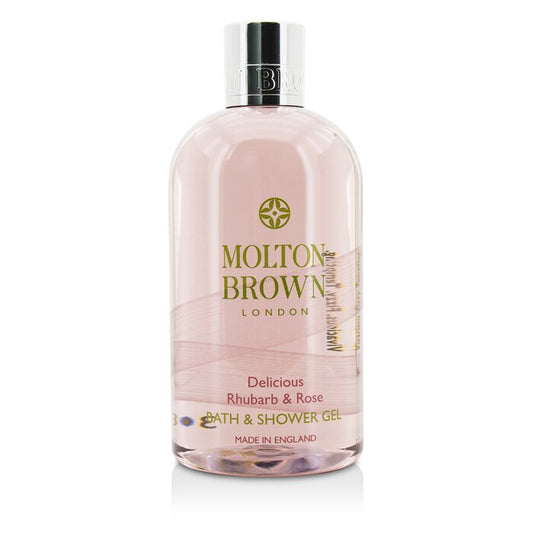 MOLTON BROWN - Delicious Rhubarb & Rose Bath & Shower Gel - LOLA LUXE