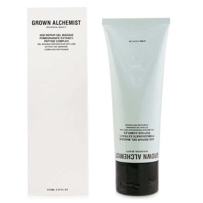 GROWN ALCHEMIST - Age-Repair Gel Masque - Pomegranate Extract & Peptide Complex - LOLA LUXE
