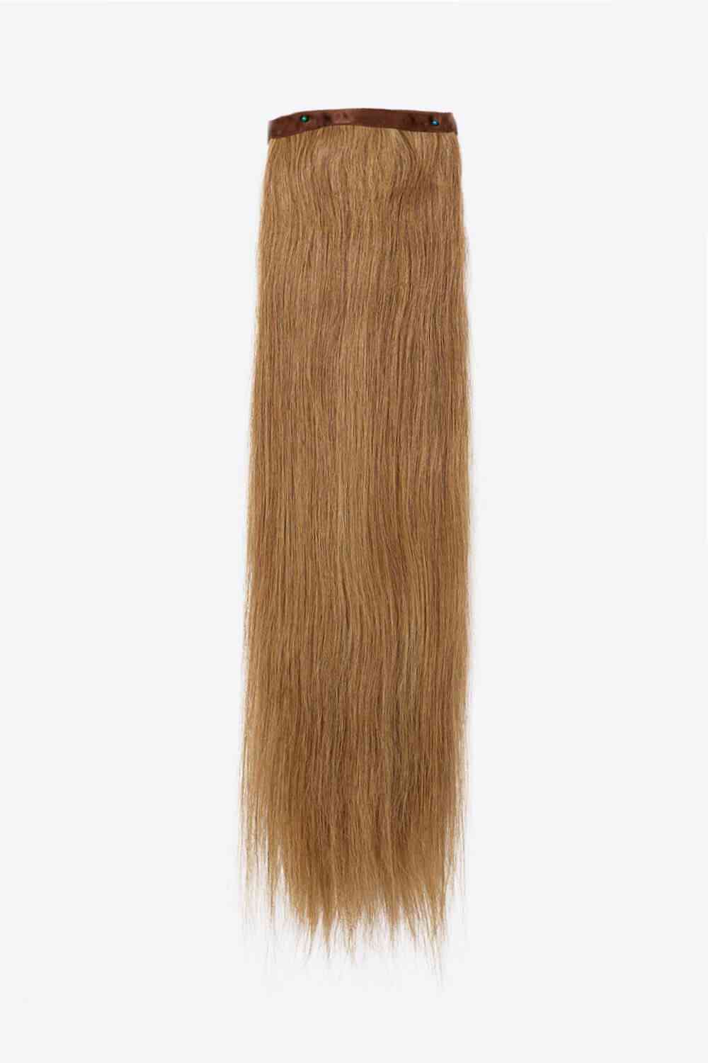 24" 130g #10 Ponytail Straight Human Hair - lolaluxeshop