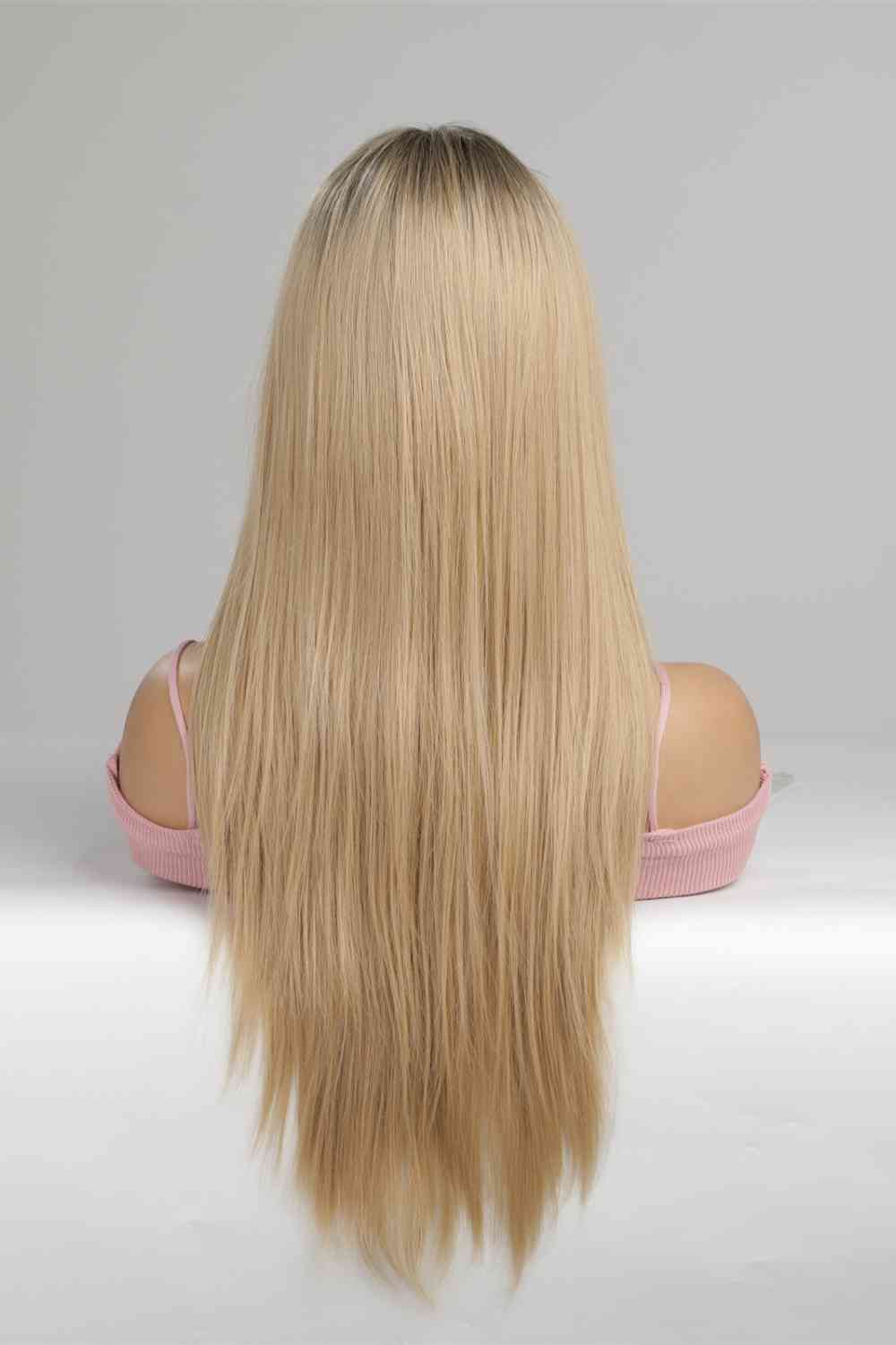 13*2" Lace Front Wigs Synthetic Long Straight 24'' 150% Density - lolaluxeshop