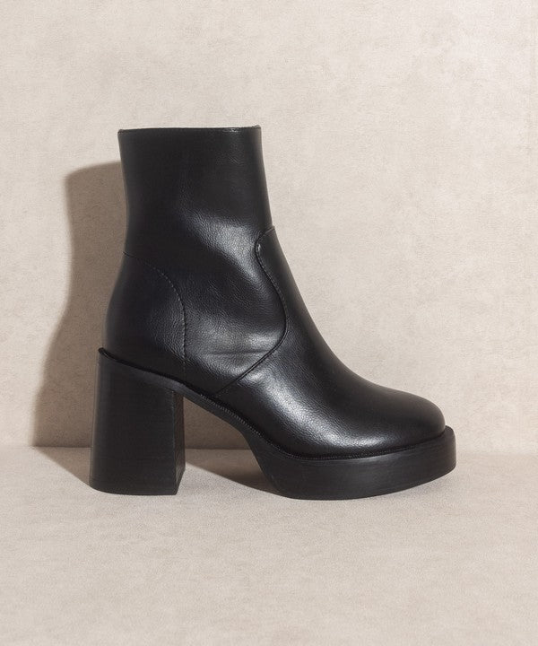 OASIS SOCIETY Alexandra   Platform Ankle Boots - LOLA LUXE