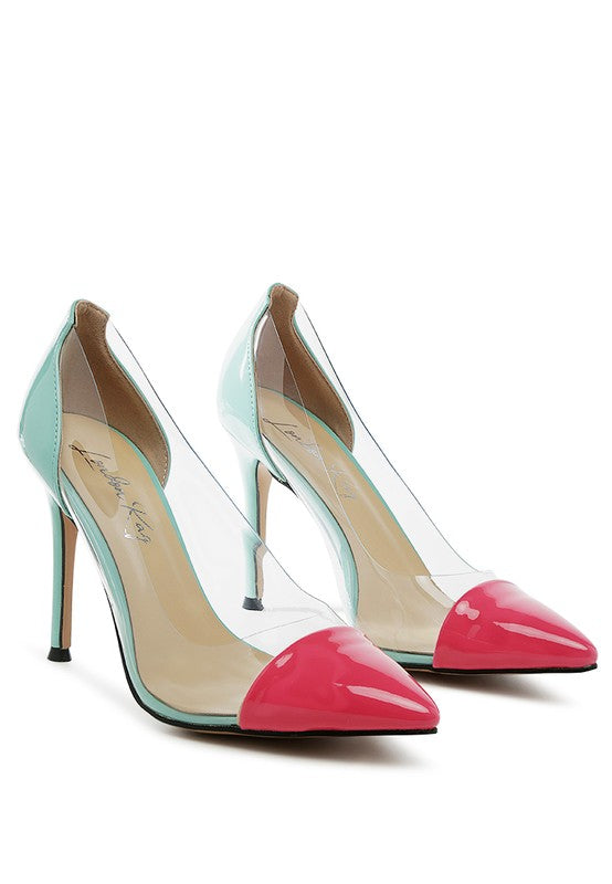 Candace clear Stiletto Pumps - lolaluxeshop