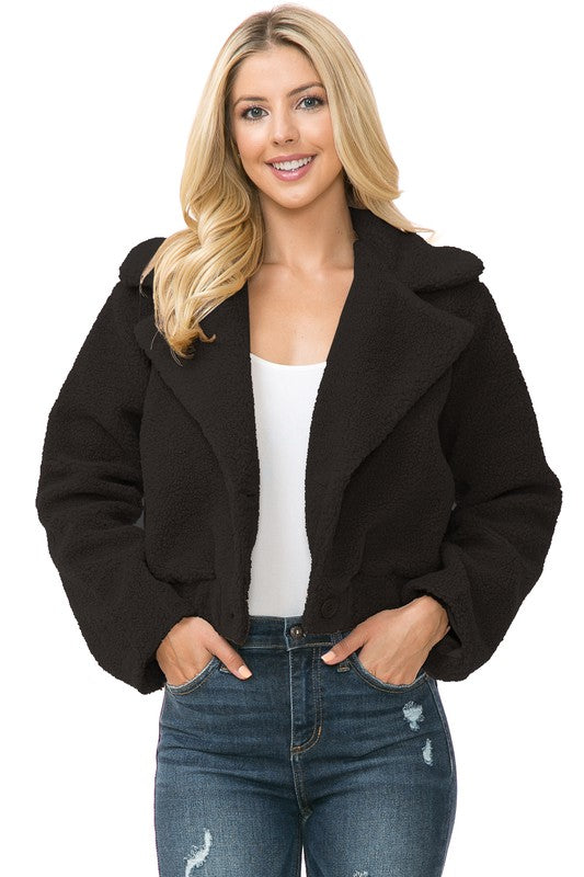 Women's Faux Fur Jacket - LOLA LUXE