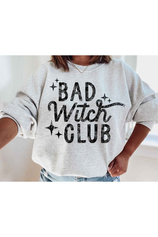 Bad Witch Halloween Graphic Sweatshirt - LOLA LUXE