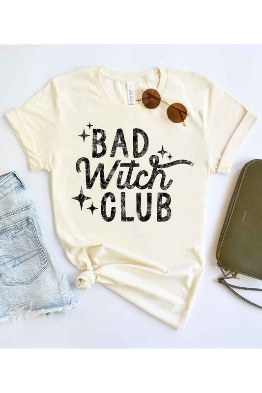 BAD WITCH HALLOWEEN GRAPHIC T SHIRT - LOLA LUXE
