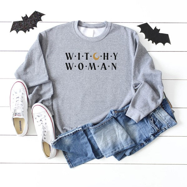 Witchy Woman Graphic Sweatshirt - LOLA LUXE