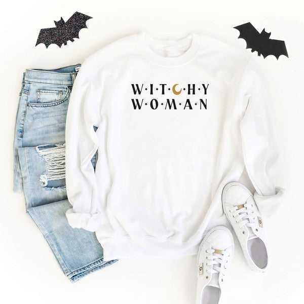 Witchy Woman Graphic Sweatshirt - LOLA LUXE