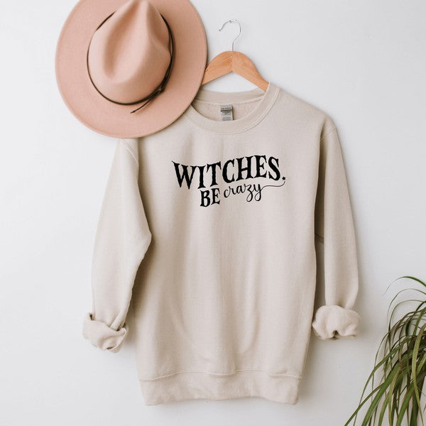 Witches Be Crazy Graphic Sweatshirt - LOLA LUXE