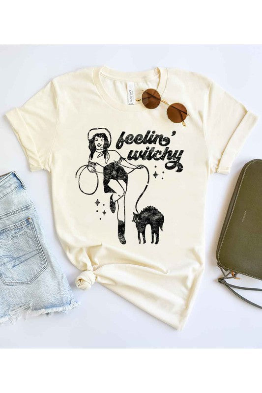 FEELIN WITCHY GRAPHIC TEE / T SHIRT - LOLA LUXE