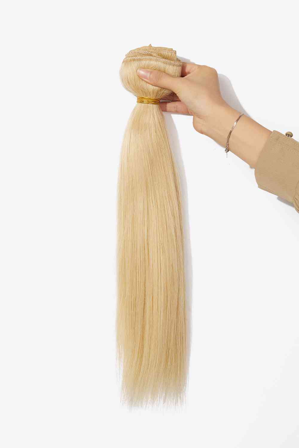 20" 200g #613  Clip-in Hair Extensions Human Hair - lolaluxeshop