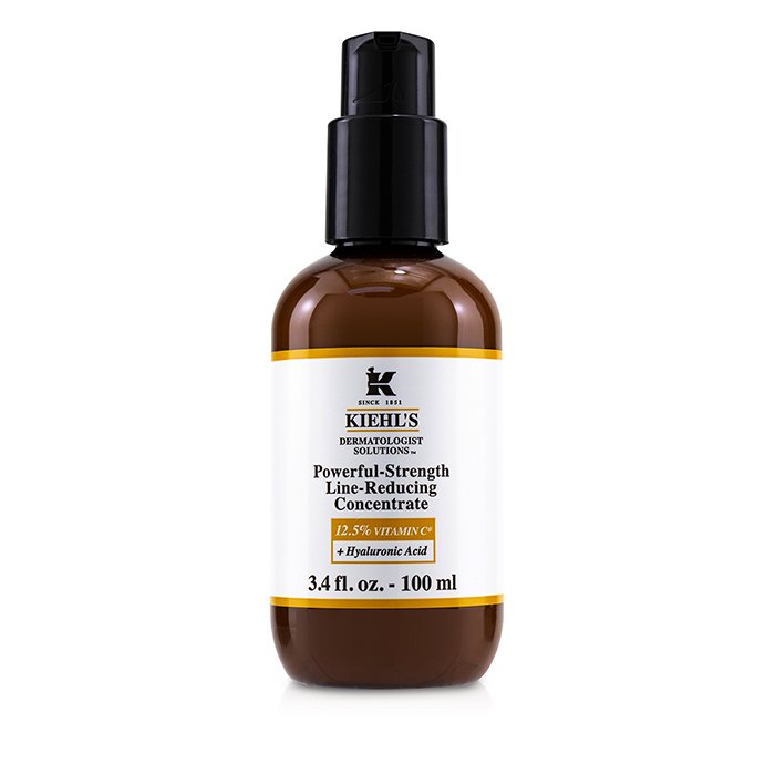 KIEHL'S - Dermatologist Solutions Powerful-Strength Line-Reducing Concentrate (With 12.5% Vitamin C + Hyaluronic Acid) - LOLA LUXE