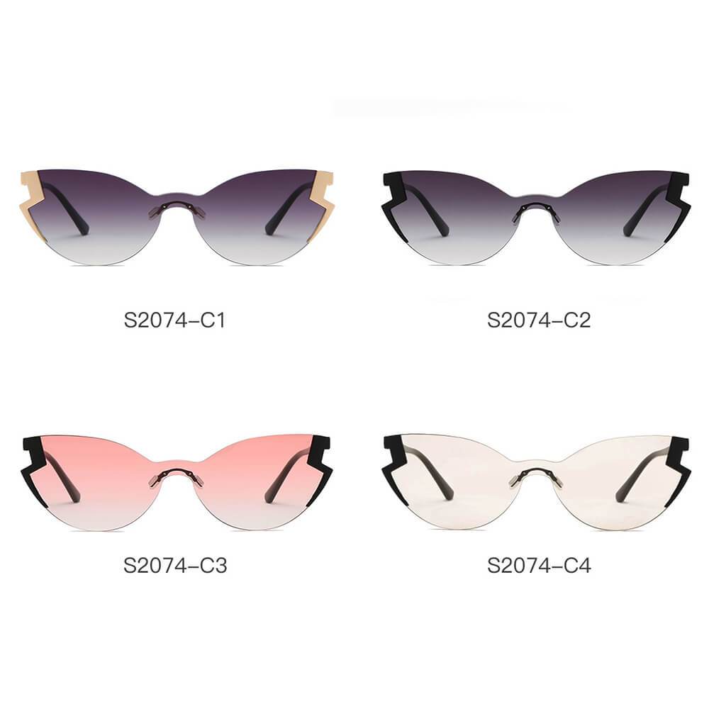 DECATUR | Women Fashion Oversize Cat Eye Sunglasses - lolaluxeshop
