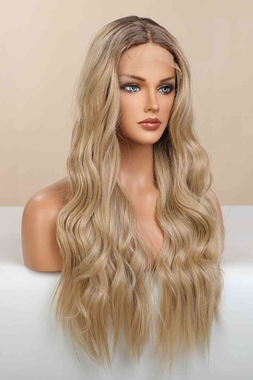 13*2" Lace Front Wigs Synthetic Long Wave 26'' 150% Density - lolaluxeshop
