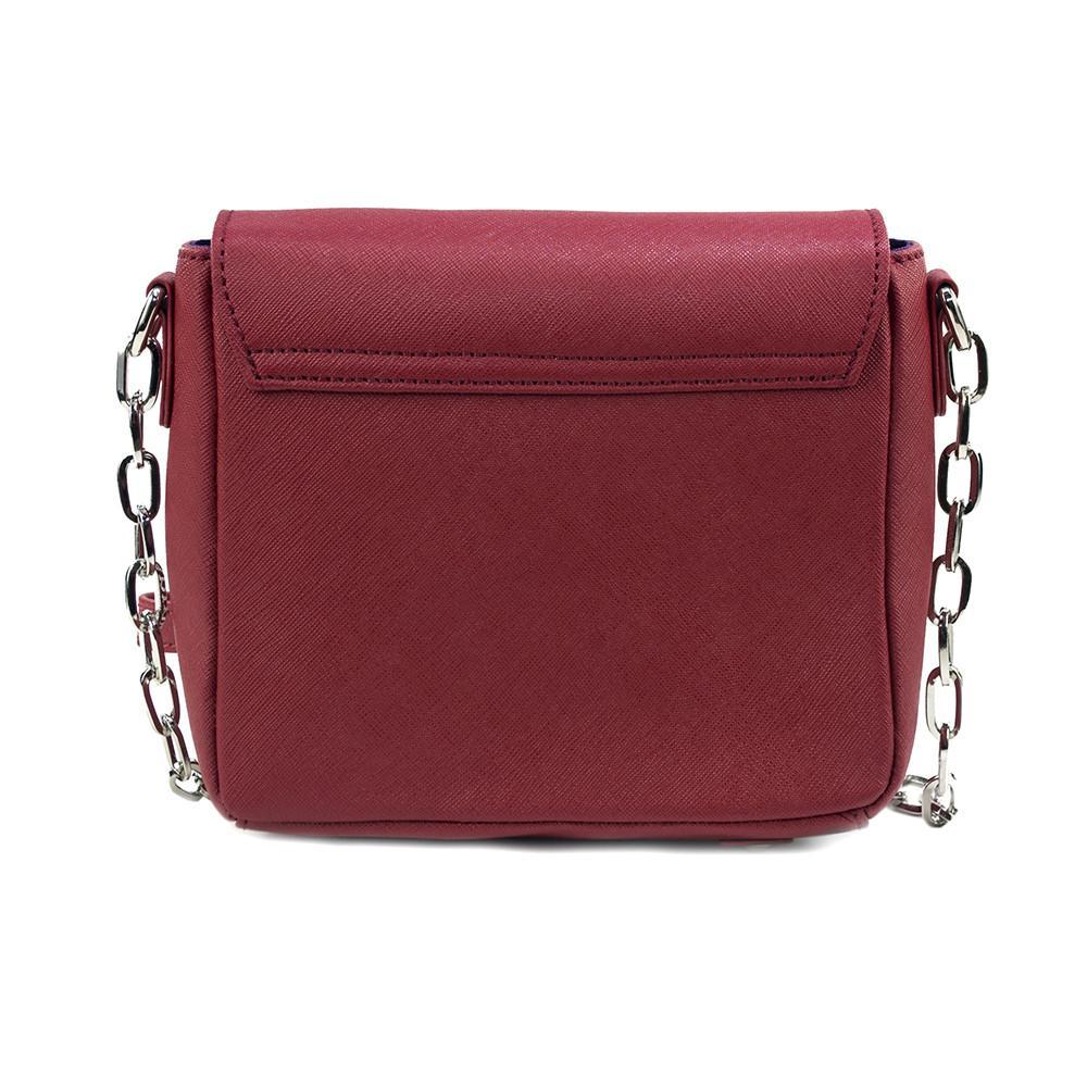 Tiny Leather Handbag -Cabernet (Option 1) - LOLA LUXE
