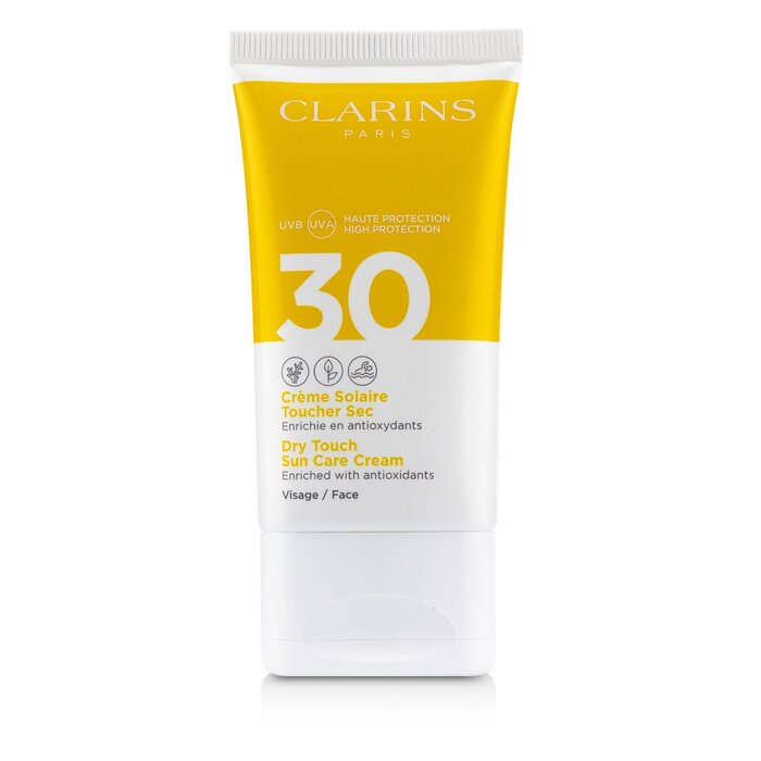 CLARINS - Dry Touch Sun Care Cream for Face SPF 30 - LOLA LUXE